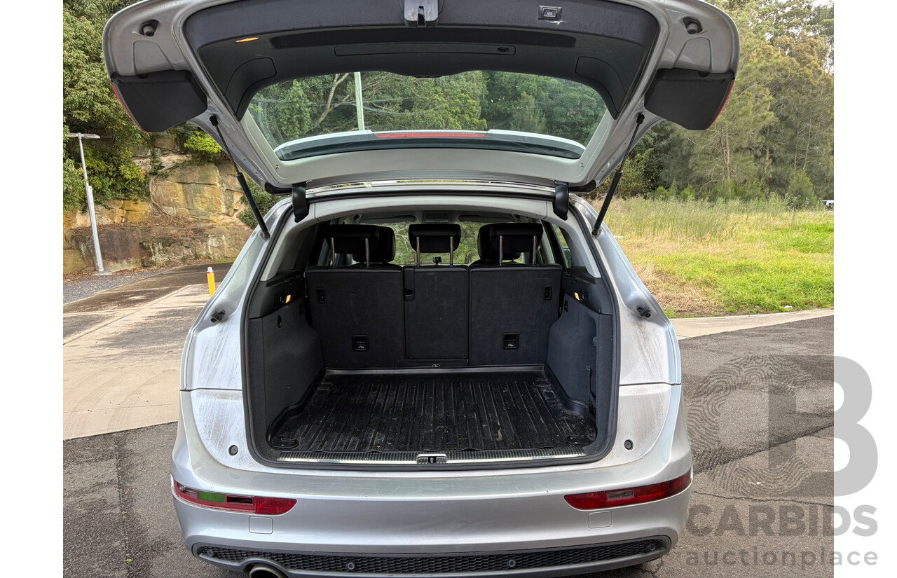 05/2015 Audi Q5 2.0 TDI QUATTRO AWD 8R MY13 4D Wagon Ice Silver Metallic 2.0L