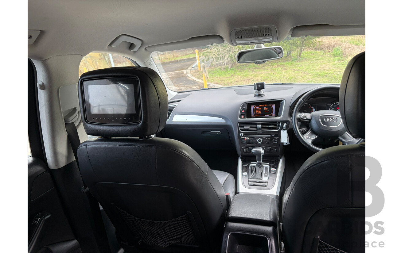 05/2015 Audi Q5 2.0 TDI QUATTRO AWD 8R MY13 4D Wagon Ice Silver Metallic 2.0L