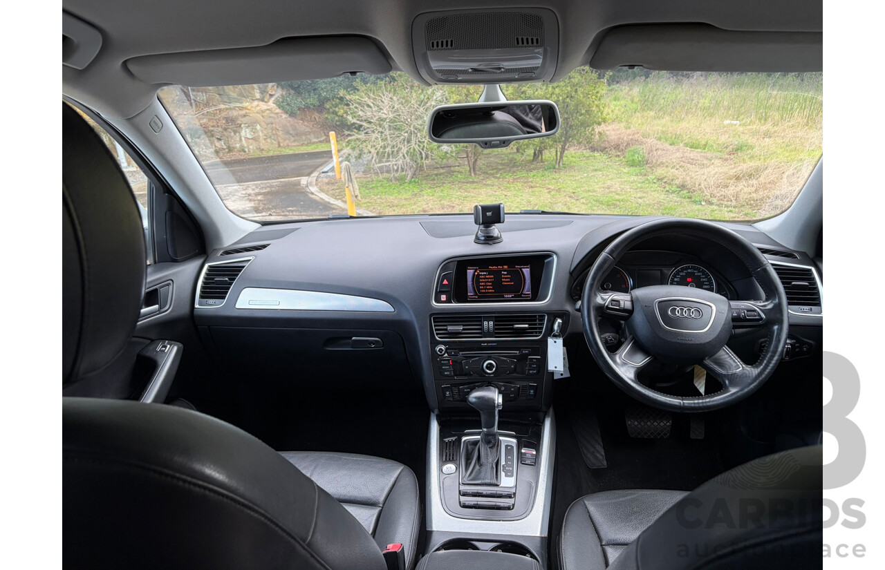 05/2015 Audi Q5 2.0 TDI QUATTRO AWD 8R MY13 4D Wagon Ice Silver Metallic 2.0L