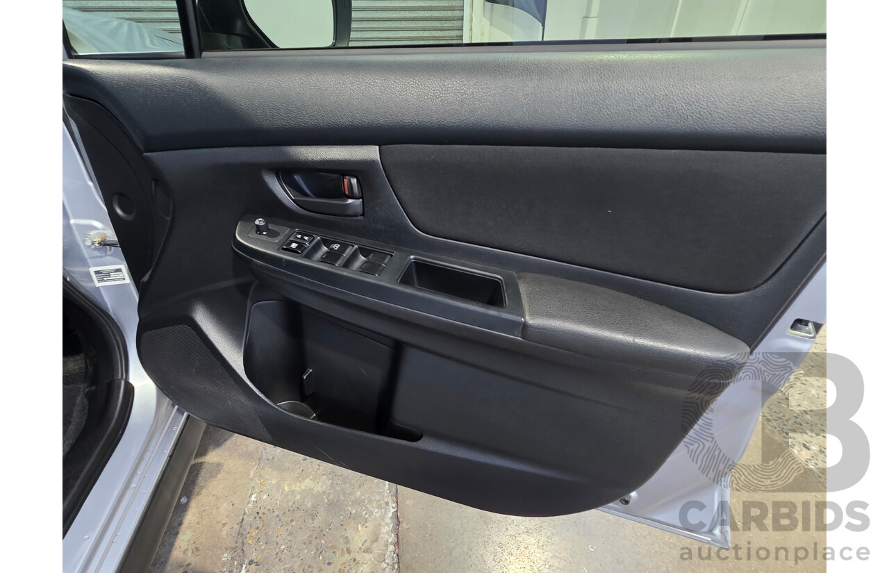 12/2012 Subaru XV (AWD) MY13 4d Wagon Silver 2.0L