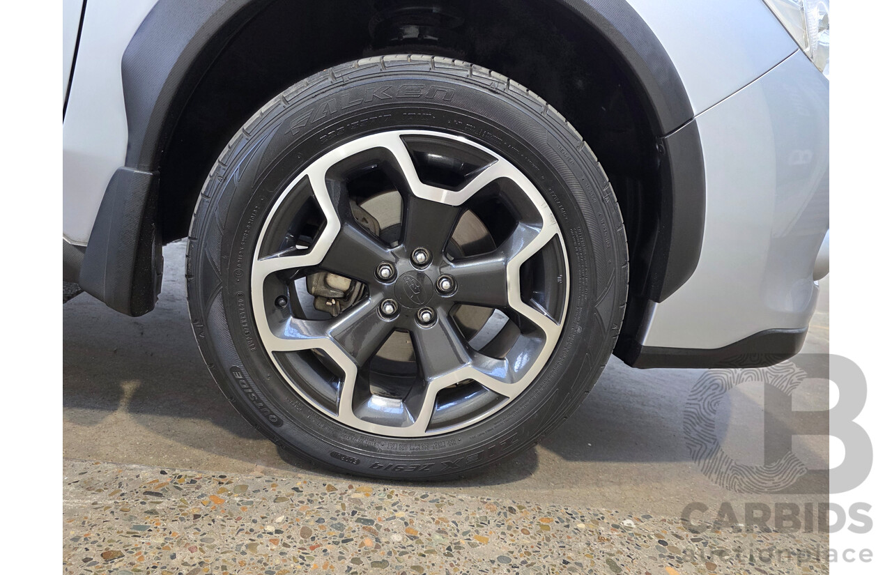 12/2012 Subaru XV (AWD) MY13 4d Wagon Silver 2.0L