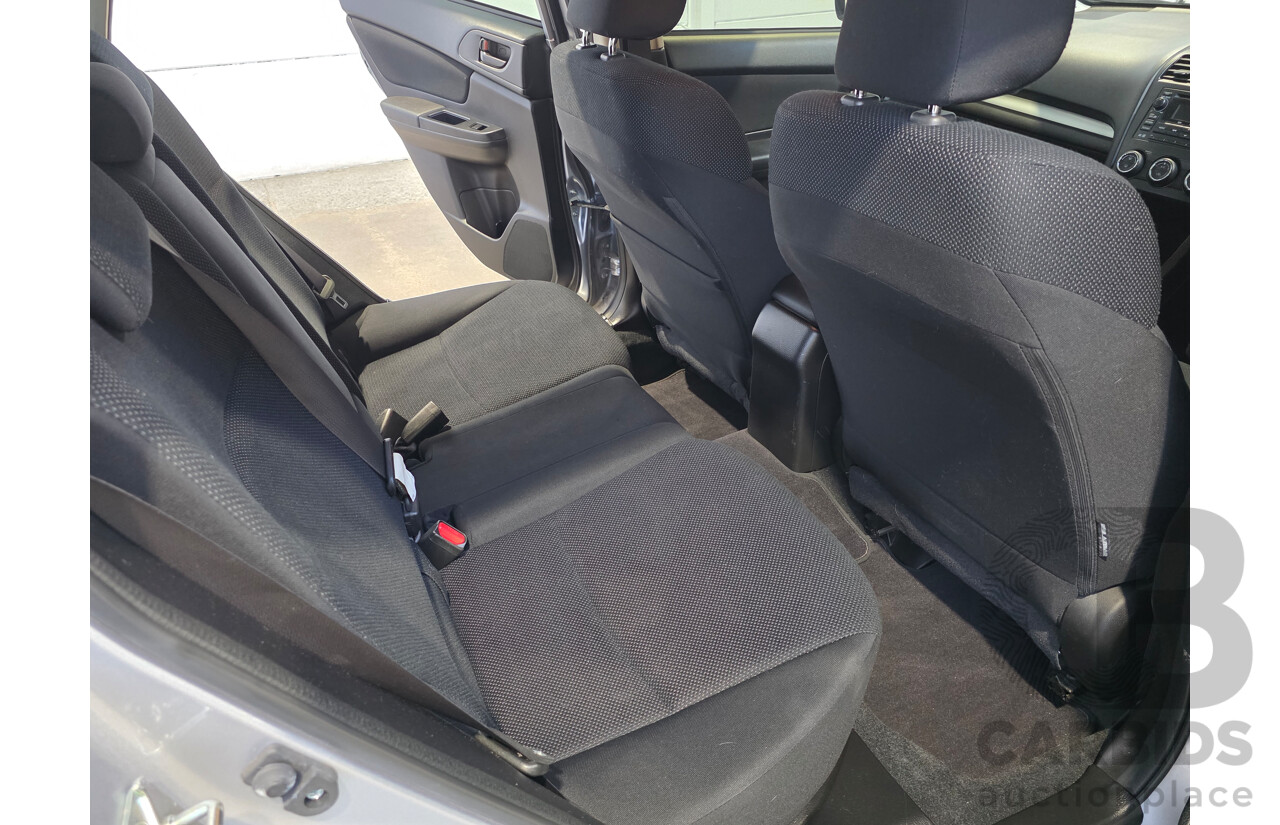 12/2012 Subaru XV (AWD) MY13 4d Wagon Silver 2.0L