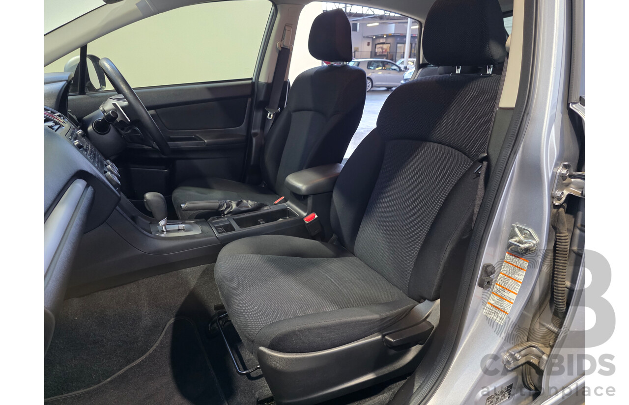 12/2012 Subaru XV (AWD) MY13 4d Wagon Silver 2.0L