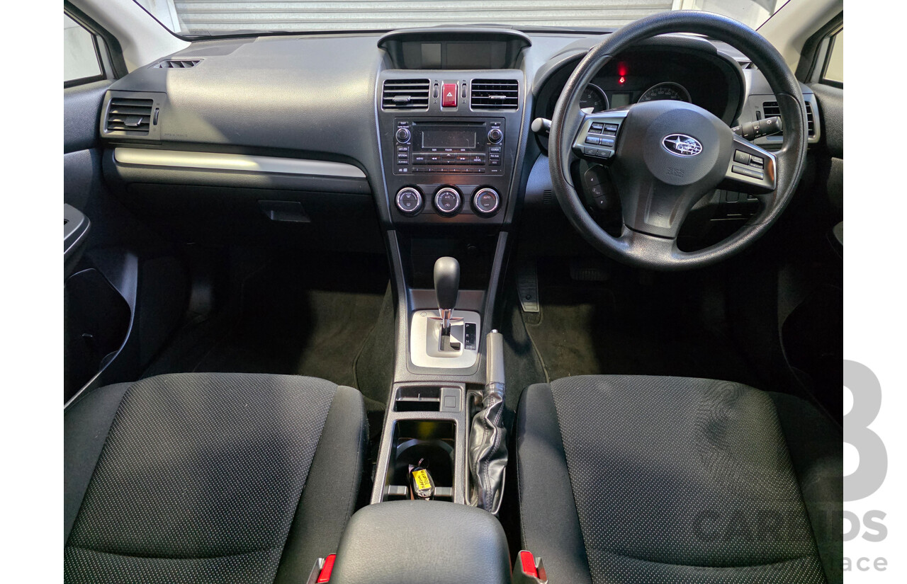 12/2012 Subaru XV (AWD) MY13 4d Wagon Silver 2.0L