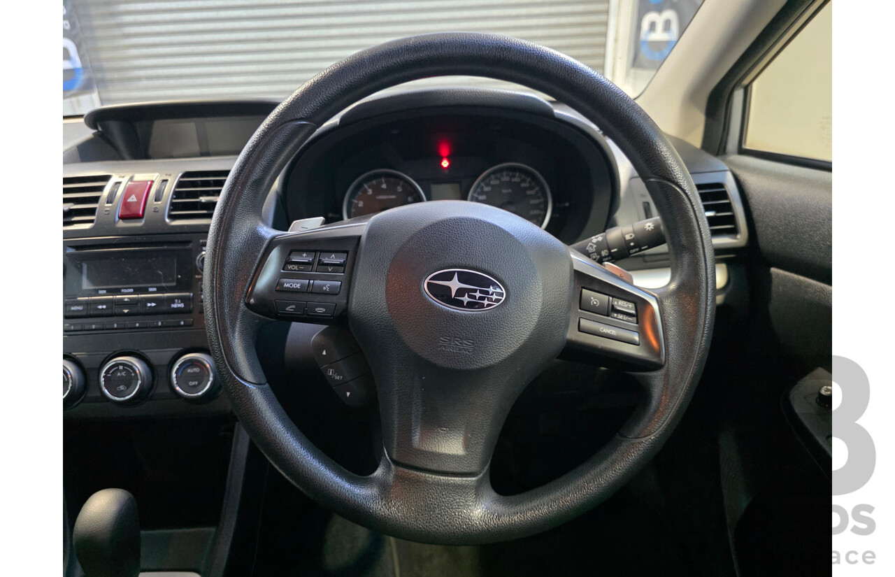 12/2012 Subaru XV (AWD) MY13 4d Wagon Silver 2.0L
