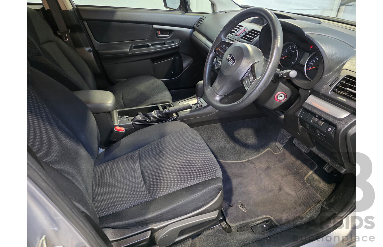 12/2012 Subaru XV (AWD) MY13 4d Wagon Silver 2.0L