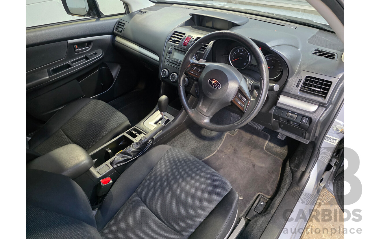12/2012 Subaru XV (AWD) MY13 4d Wagon Silver 2.0L