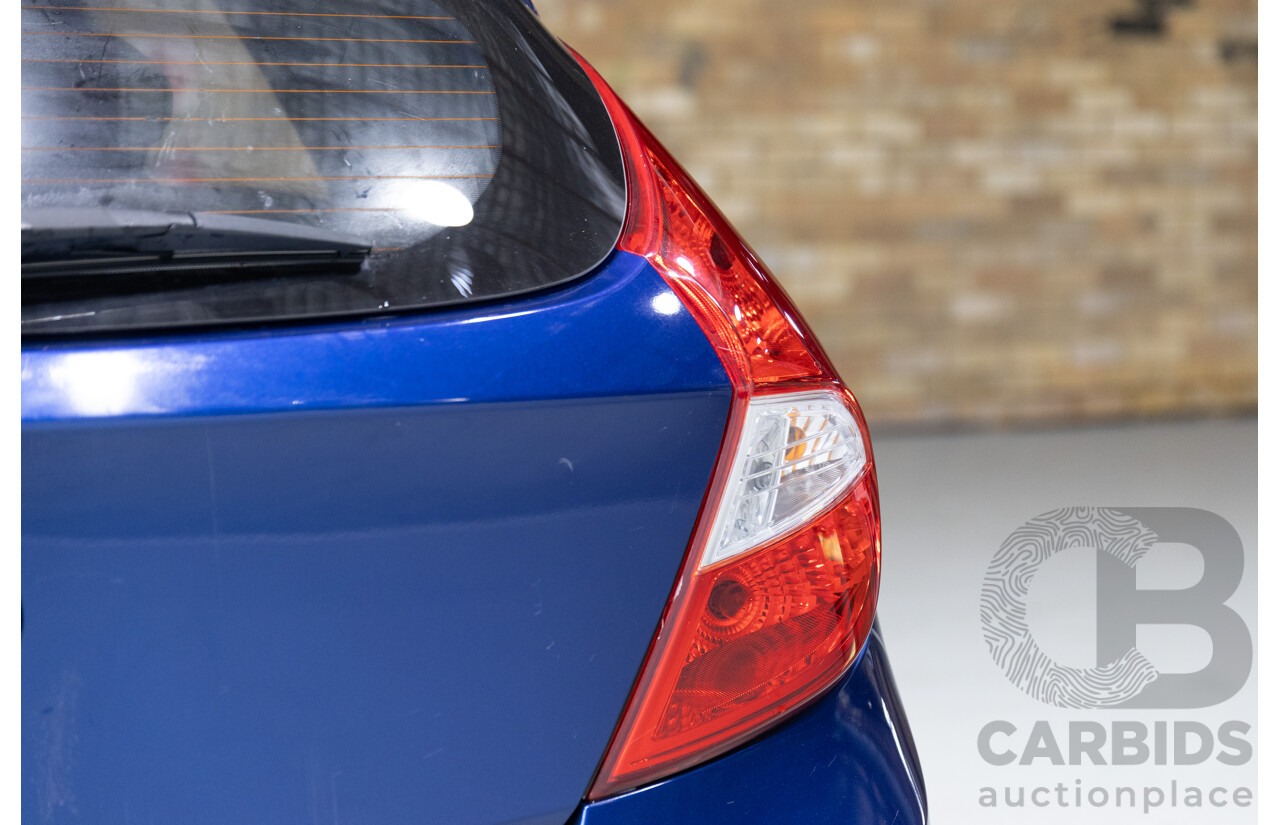 3/2017 Hyundai Accent Active RB4 MY17 5d Hatchback Blue 1.4L