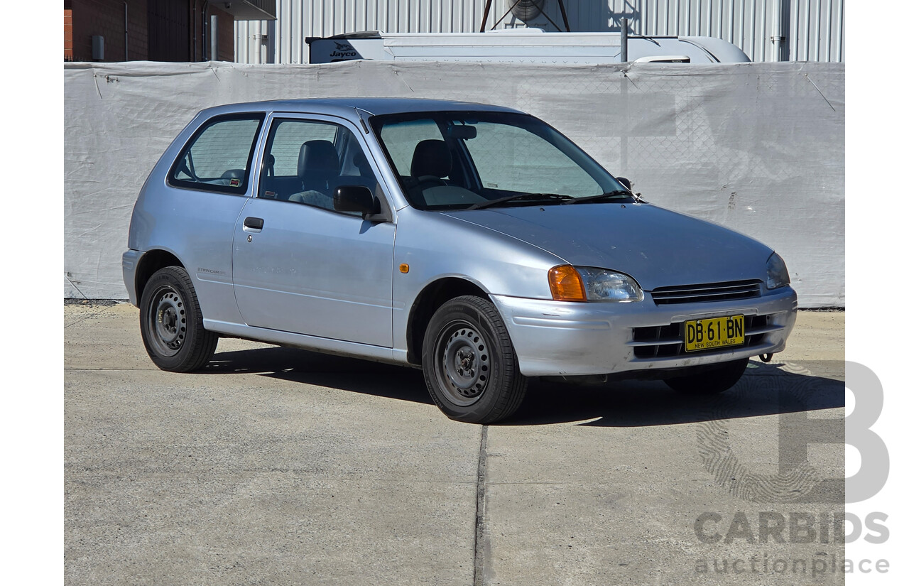 09/1997 Toyota Starlet EP91R 3D Hatchback Silver 1.3L