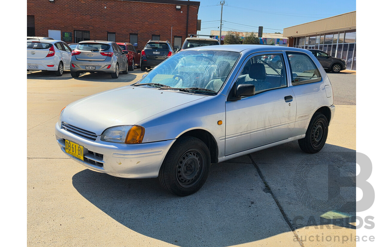 09/1997 Toyota Starlet EP91R 3D Hatchback Silver 1.3L