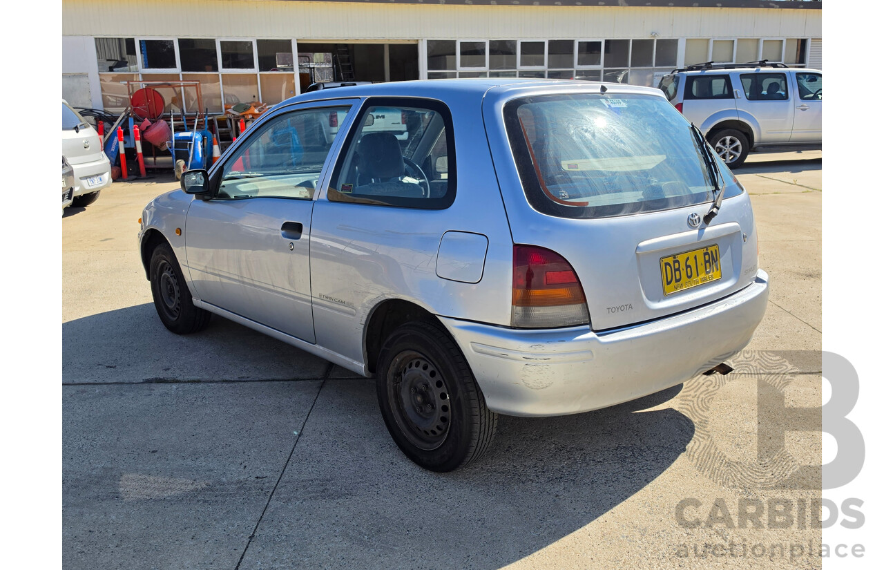 09/1997 Toyota Starlet EP91R 3D Hatchback Silver 1.3L