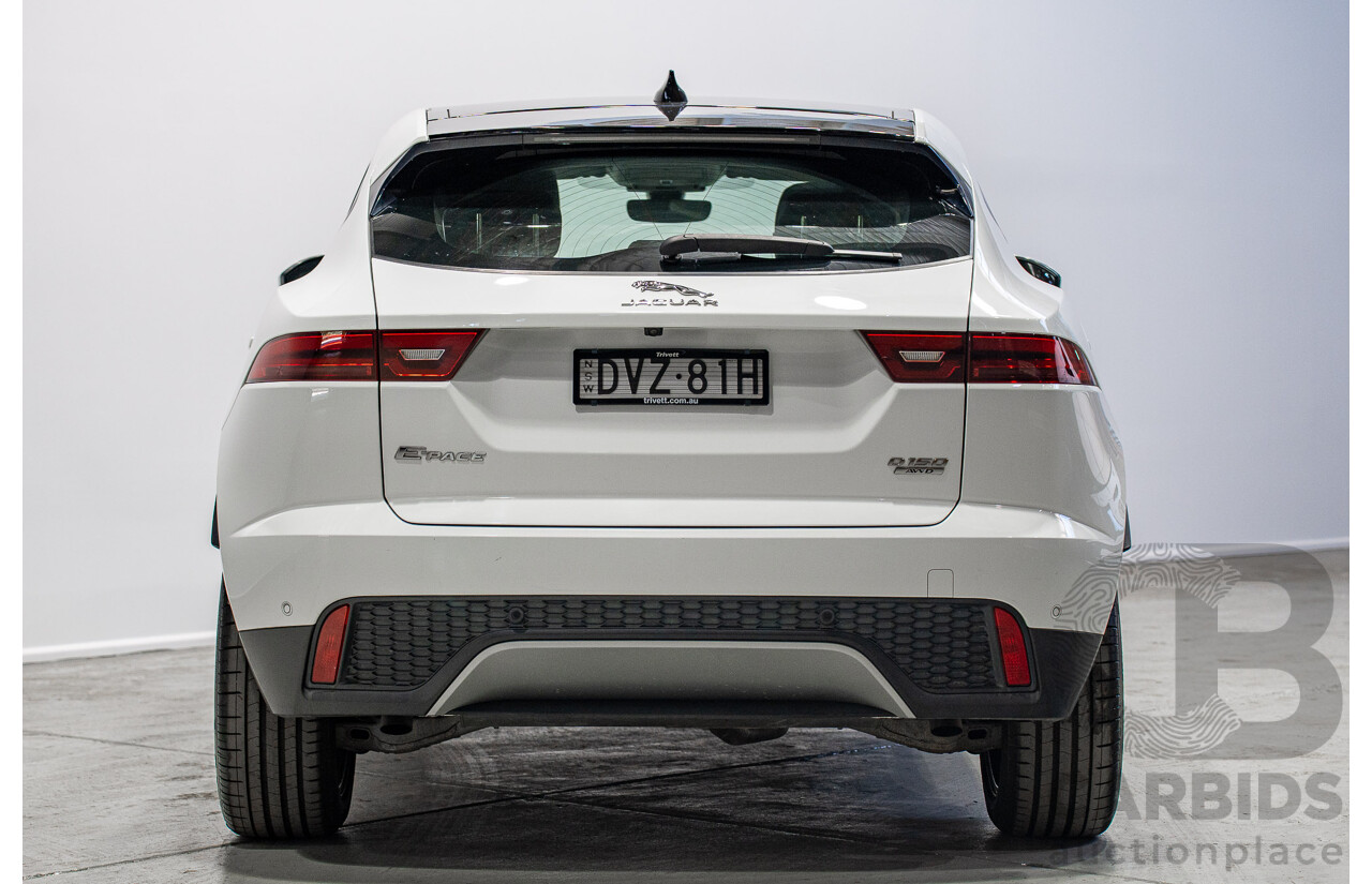 03/2018 Jaguar E-Pace D150 SE (AWD) X540 MY18 4d Wagon White Turbo Diesel 2.0L