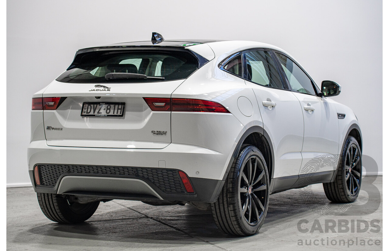 03/2018 Jaguar E-Pace D150 SE (AWD) X540 MY18 4d Wagon White Turbo Diesel 2.0L