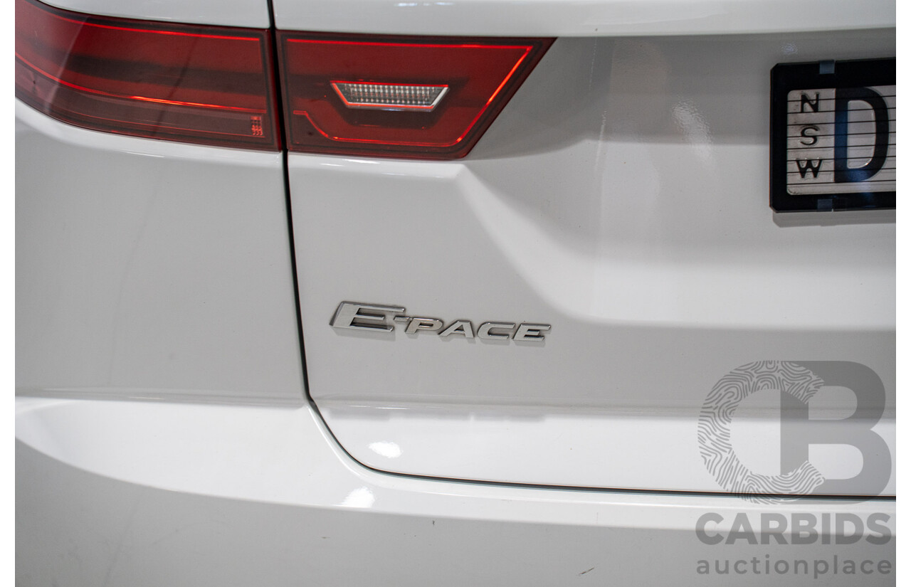 03/2018 Jaguar E-Pace D150 SE (AWD) X540 MY18 4d Wagon White Turbo Diesel 2.0L