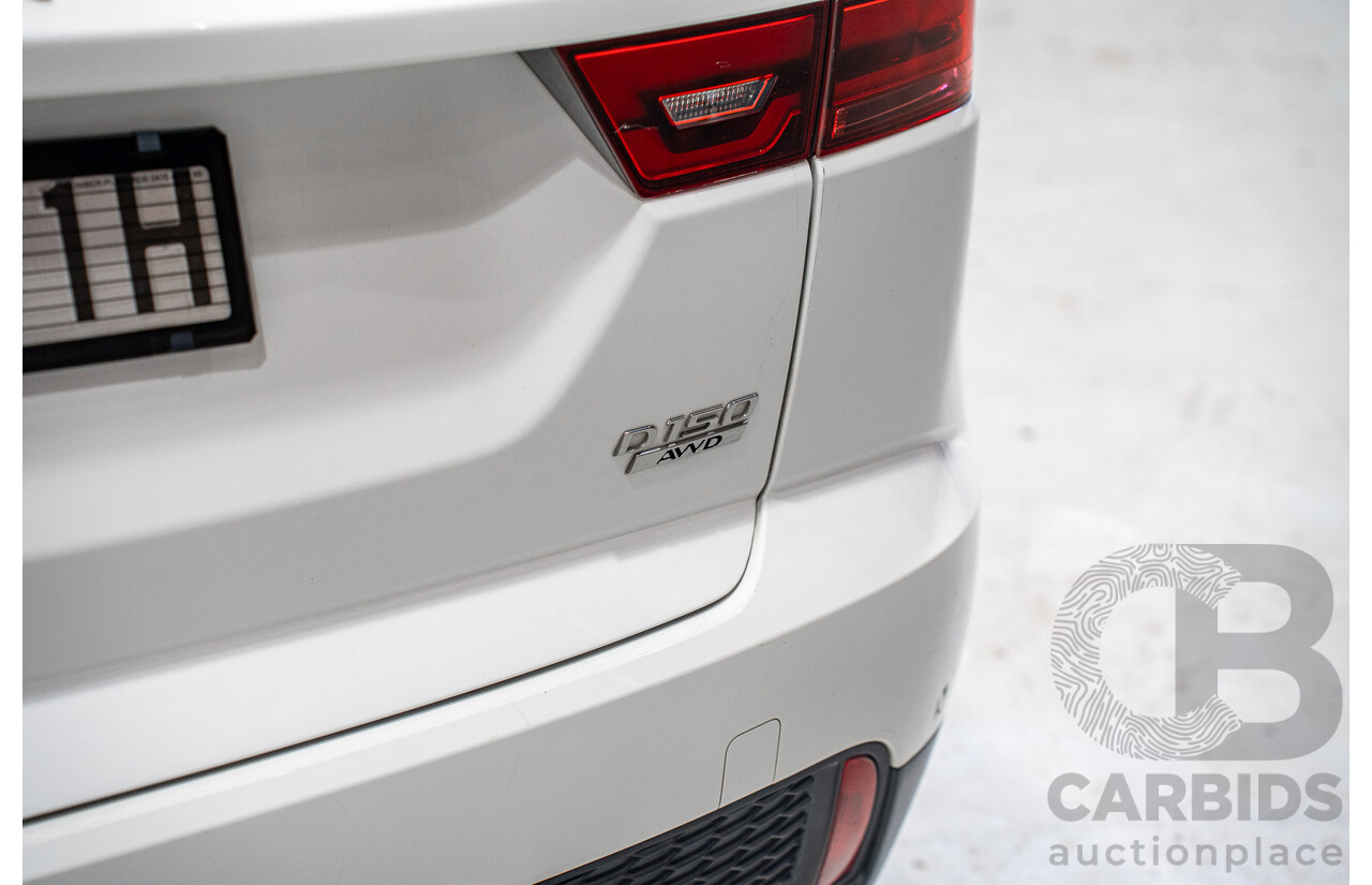 03/2018 Jaguar E-Pace D150 SE (AWD) X540 MY18 4d Wagon White Turbo Diesel 2.0L