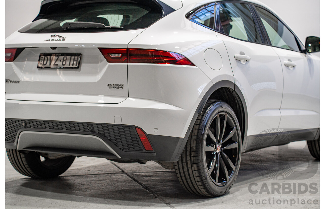 03/2018 Jaguar E-Pace D150 SE (AWD) X540 MY18 4d Wagon White Turbo Diesel 2.0L