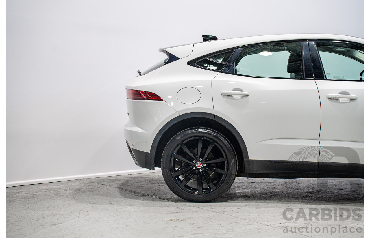 03/2018 Jaguar E-Pace D150 SE (AWD) X540 MY18 4d Wagon White Turbo Diesel 2.0L