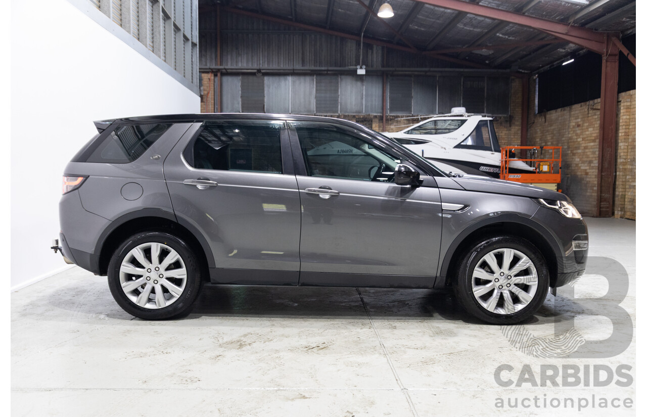 06/2016 Land Rover Discovery Sport SD4 HSE Luxury (AWD) LC MY16.5 4D Wagon Grey Turbo Diesel 2.2L - 7 Seater