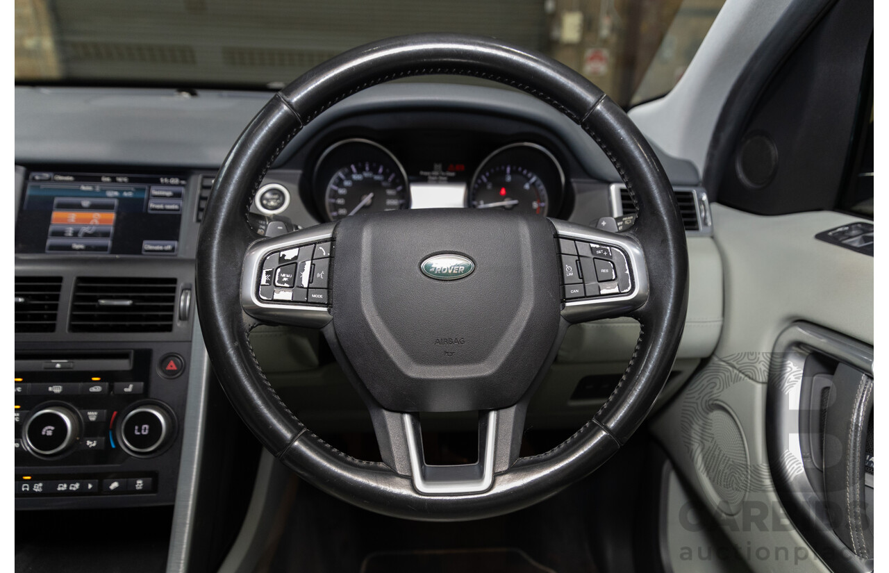 06/2016 Land Rover Discovery Sport SD4 HSE Luxury (AWD) LC MY16.5 4D Wagon Grey Turbo Diesel 2.2L - 7 Seater