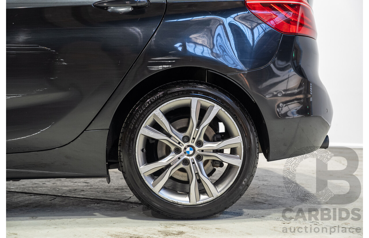01/2015 BMW 225i Active Tourer Sport Line (FWD) F45 4d Wagon Black 2.0L