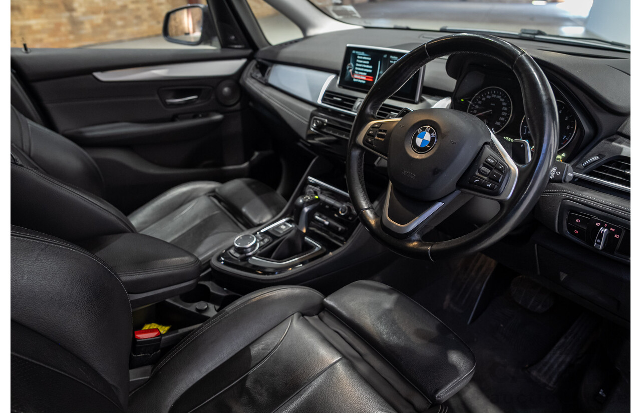 01/2015 BMW 225i Active Tourer Sport Line (FWD) F45 4d Wagon Black 2.0L