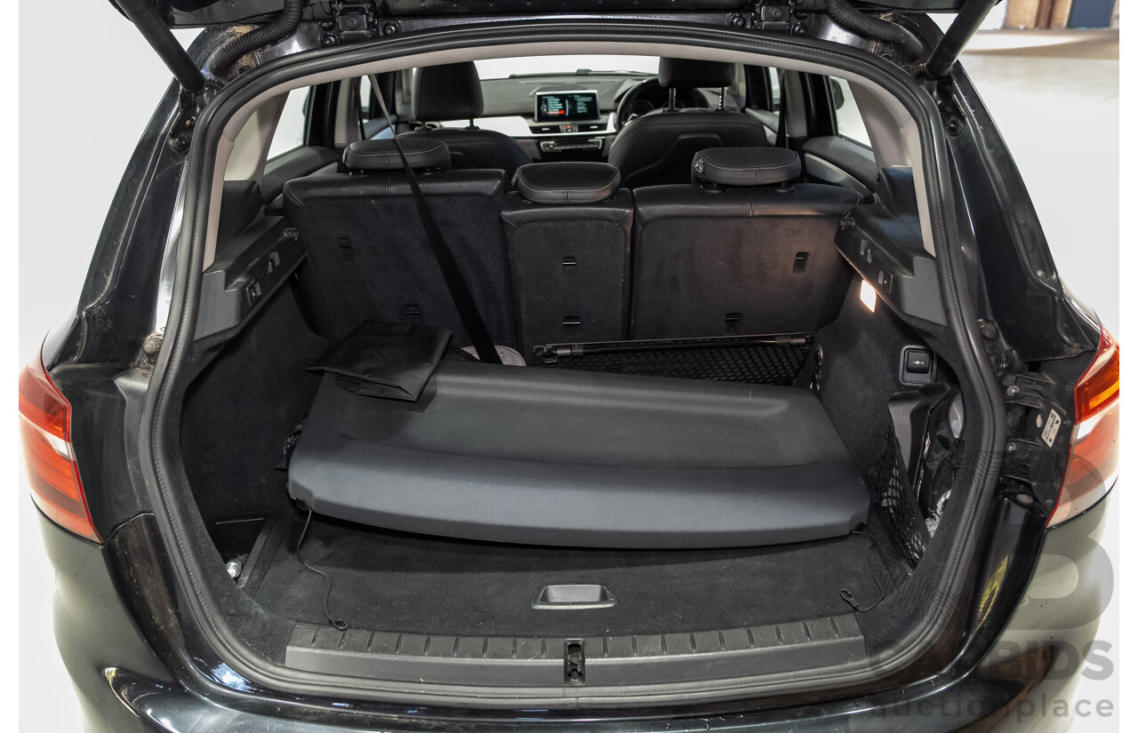 01/2015 BMW 225i Active Tourer Sport Line (FWD) F45 4d Wagon Black 2.0L