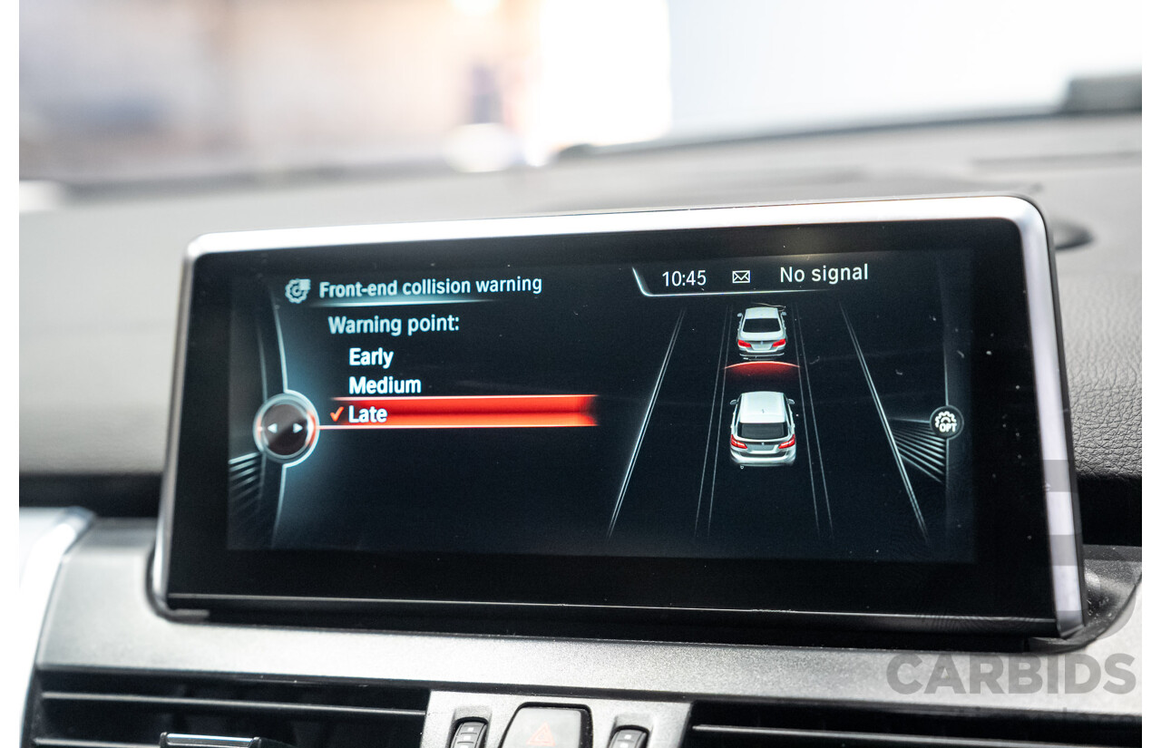 01/2015 BMW 225i Active Tourer Sport Line (FWD) F45 4d Wagon Black 2.0L