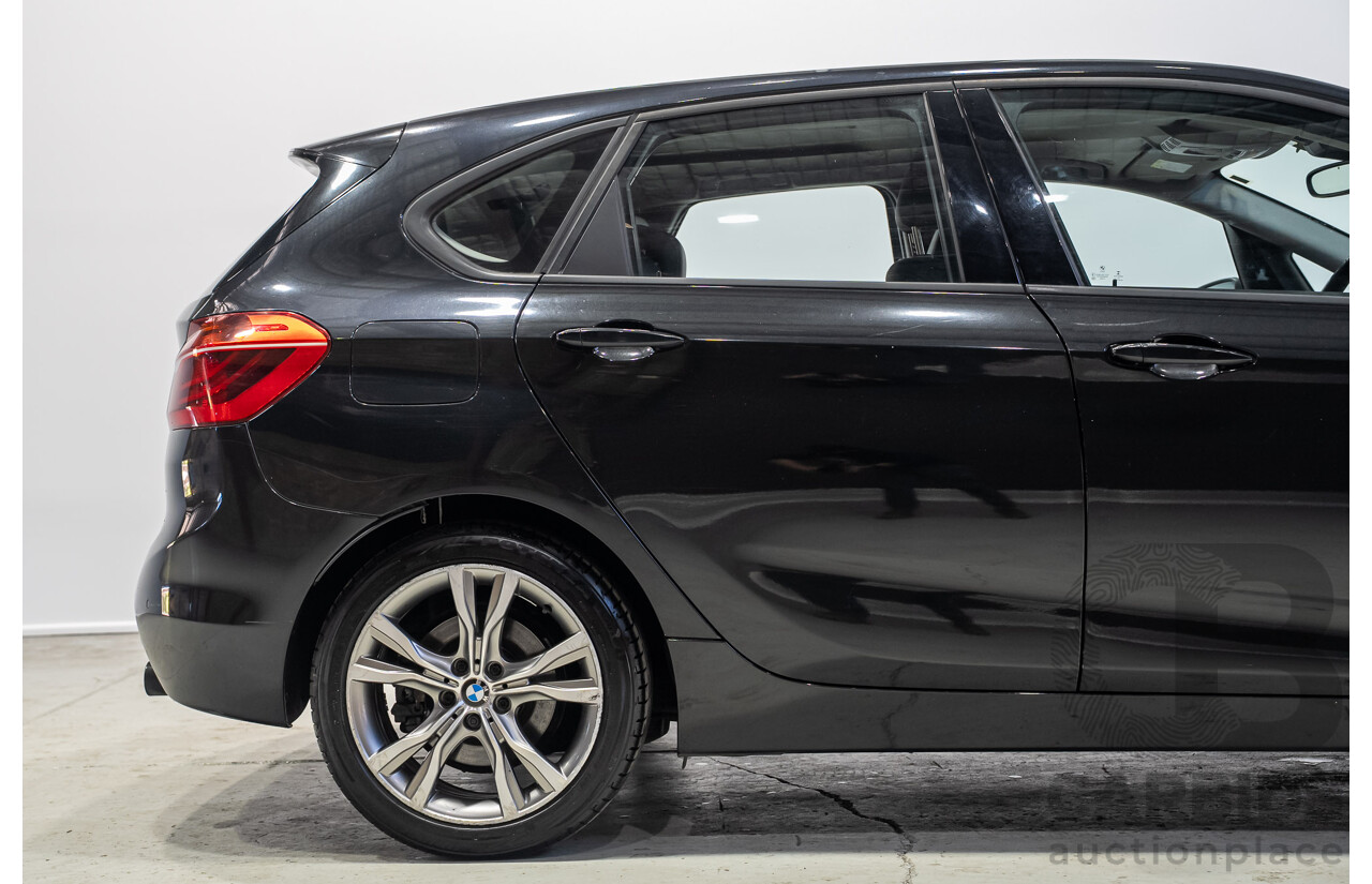 01/2015 BMW 225i Active Tourer Sport Line (FWD) F45 4d Wagon Black 2.0L