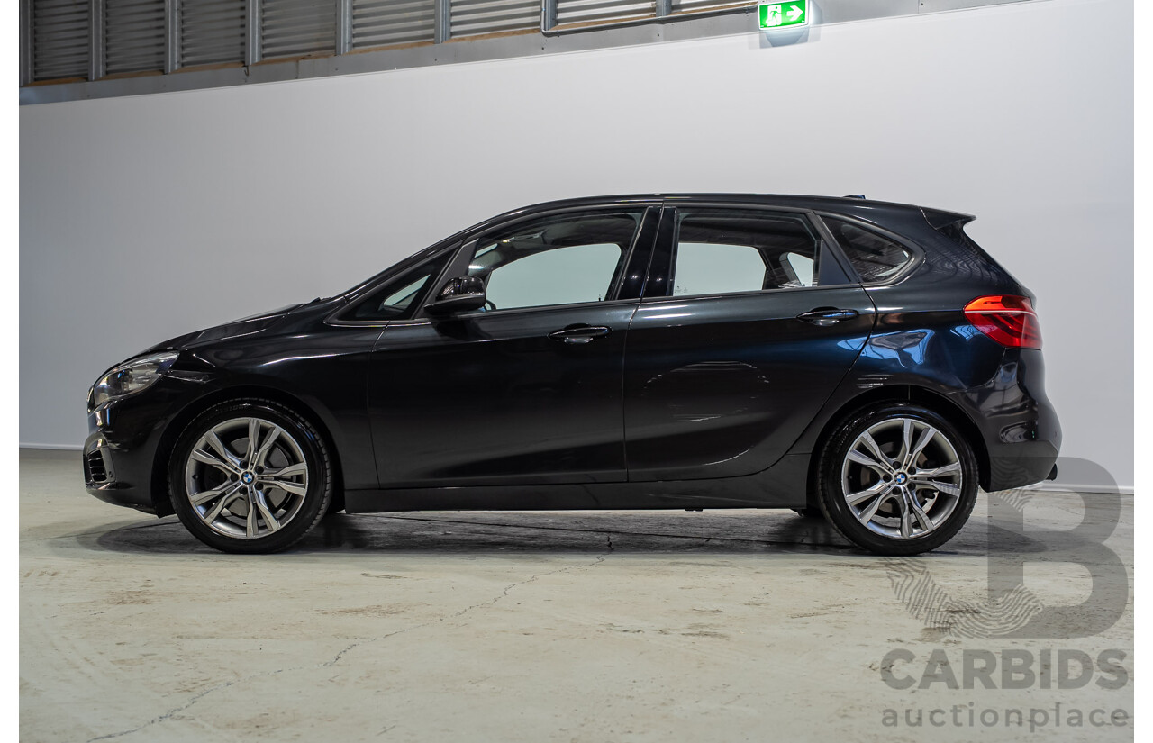 01/2015 BMW 225i Active Tourer Sport Line (FWD) F45 4d Wagon Black 2.0L
