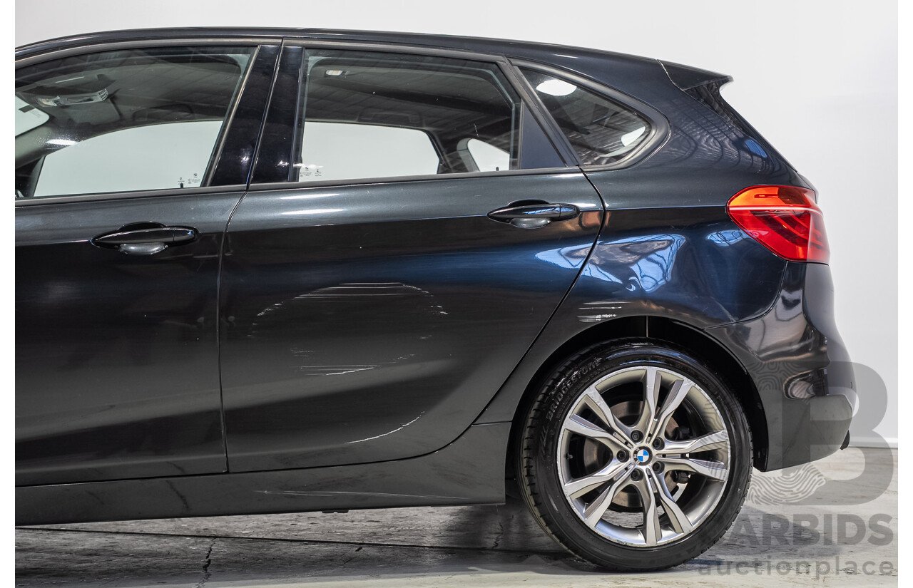 01/2015 BMW 225i Active Tourer Sport Line (FWD) F45 4d Wagon Black 2.0L