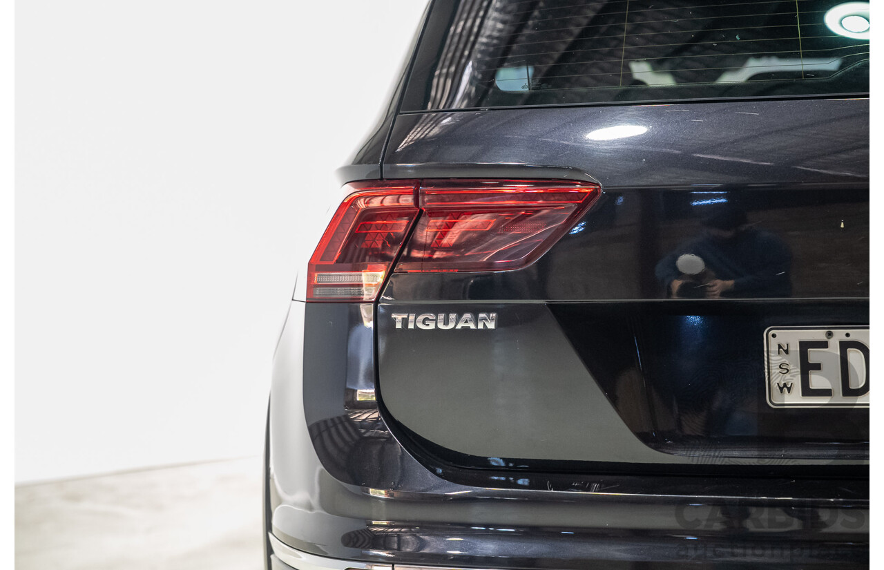 08/2019 Volkswagen Tiguan 162 TSI HIGHLINE (AWD) 5NA MY19 4d Wagon Deep Black 2.0L