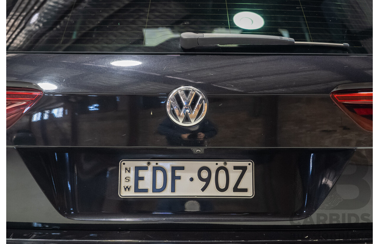 08/2019 Volkswagen Tiguan 162 TSI HIGHLINE (AWD) 5NA MY19 4d Wagon Deep Black 2.0L