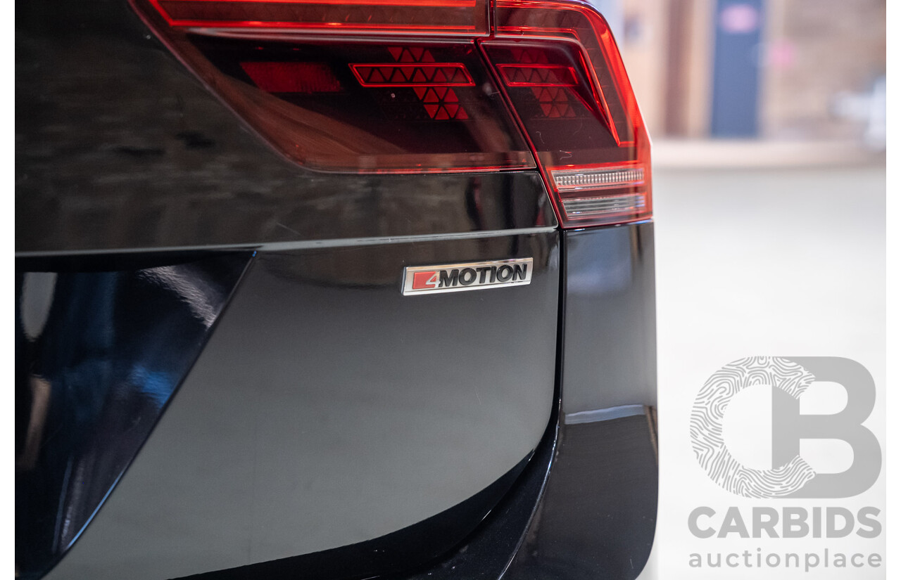 08/2019 Volkswagen Tiguan 162 TSI HIGHLINE (AWD) 5NA MY19 4d Wagon Deep Black 2.0L