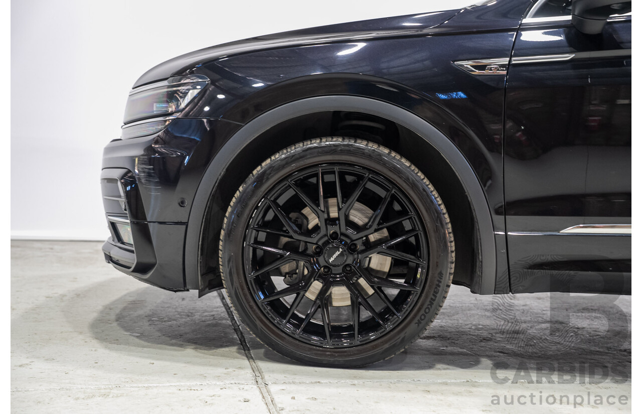 08/2019 Volkswagen Tiguan 162 TSI HIGHLINE (AWD) 5NA MY19 4d Wagon Deep Black 2.0L