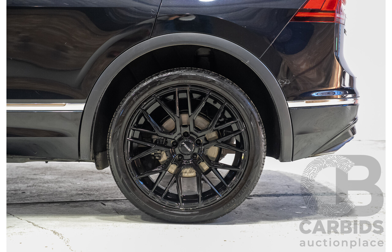 08/2019 Volkswagen Tiguan 162 TSI HIGHLINE (AWD) 5NA MY19 4d Wagon Deep Black 2.0L