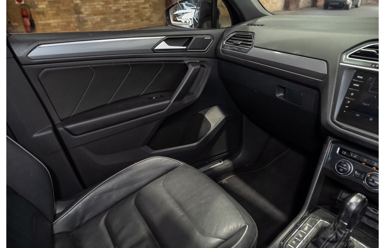 08/2019 Volkswagen Tiguan 162 TSI HIGHLINE (AWD) 5NA MY19 4d Wagon Deep Black 2.0L