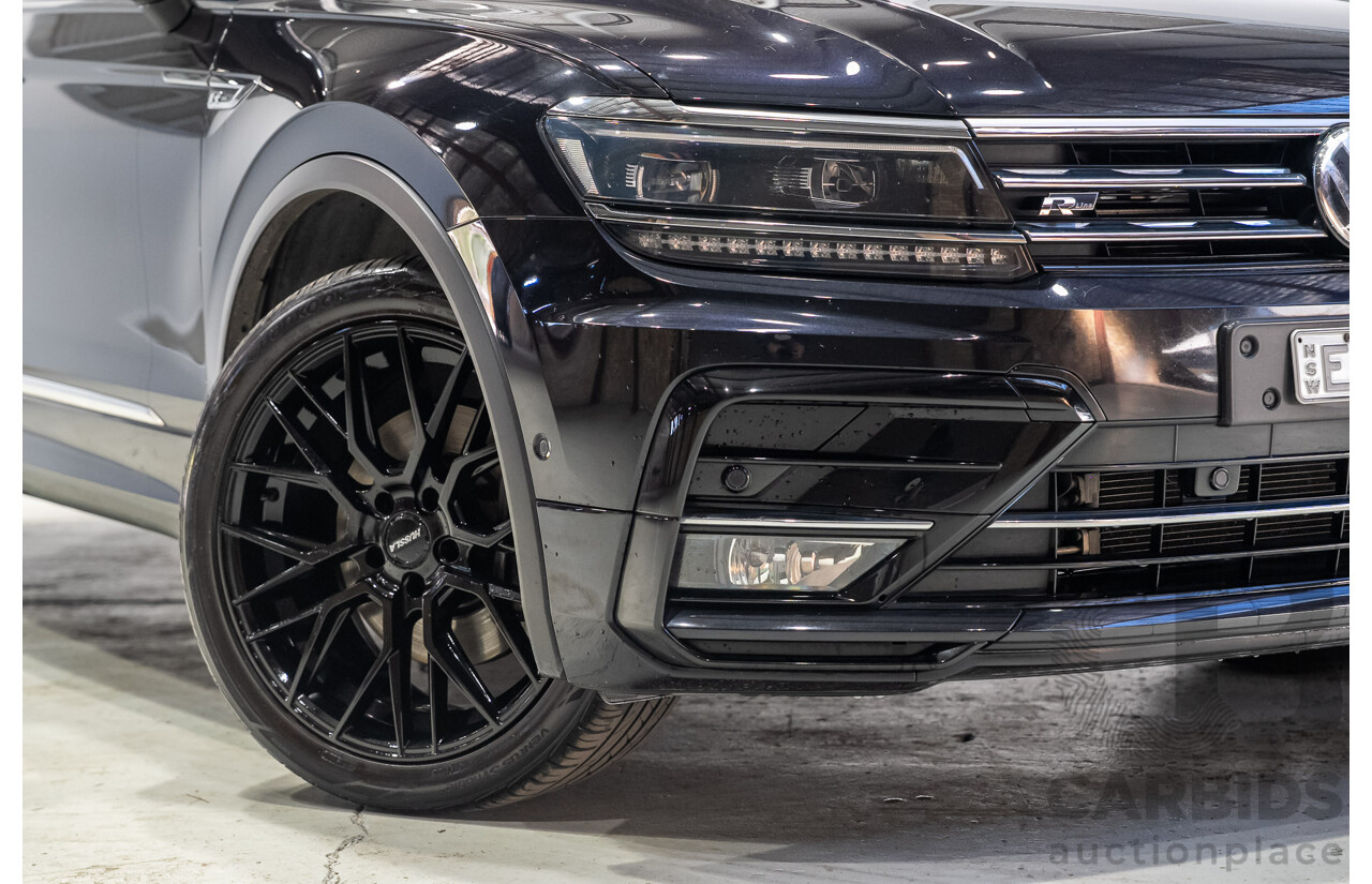 08/2019 Volkswagen Tiguan 162 TSI HIGHLINE (AWD) 5NA MY19 4d Wagon Deep Black 2.0L