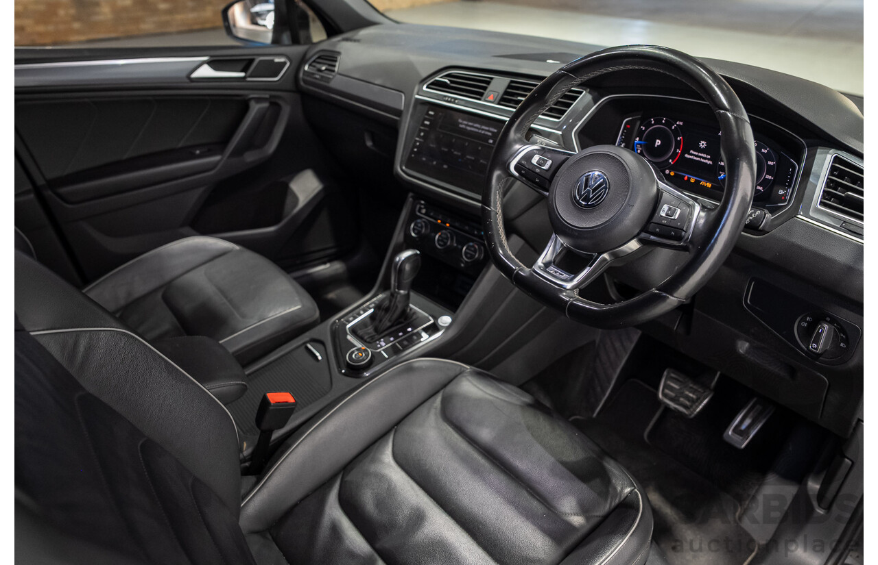 08/2019 Volkswagen Tiguan 162 TSI HIGHLINE (AWD) 5NA MY19 4d Wagon Deep Black 2.0L