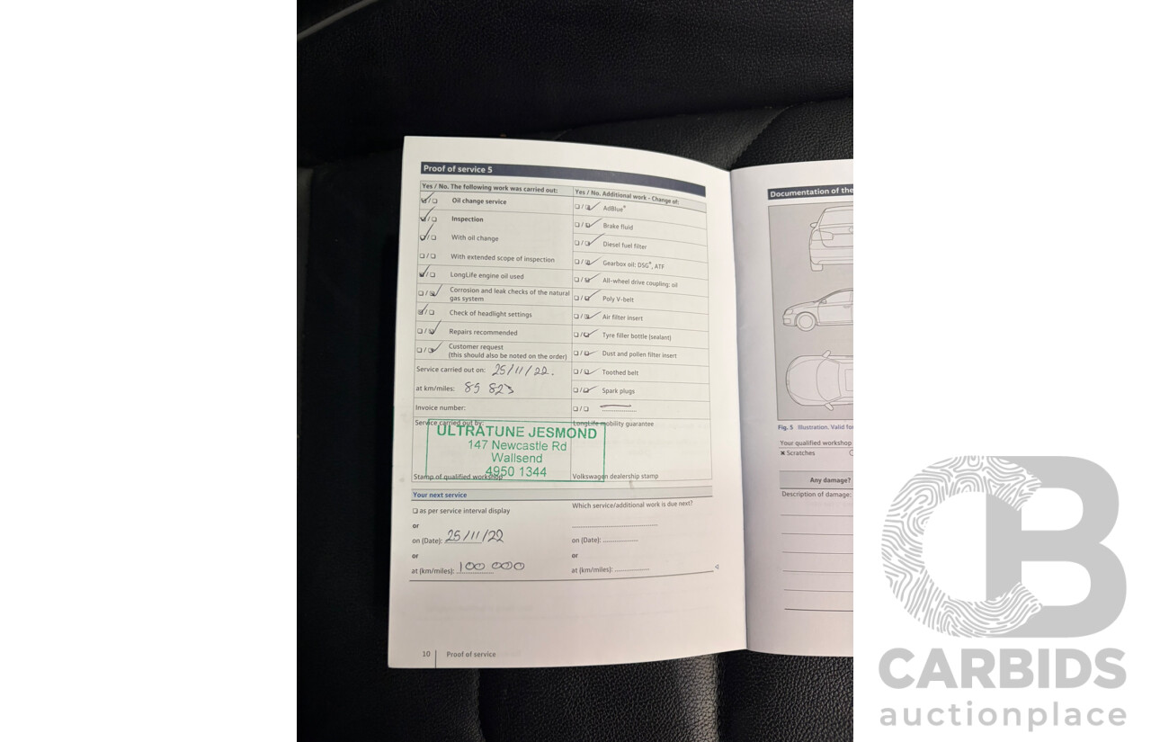 08/2019 Volkswagen Tiguan 162 TSI HIGHLINE (AWD) 5NA MY19 4d Wagon Deep Black 2.0L