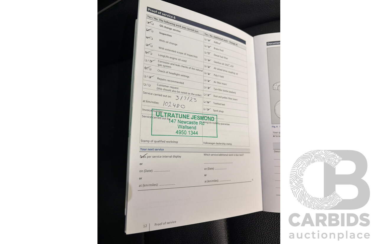 08/2019 Volkswagen Tiguan 162 TSI HIGHLINE (AWD) 5NA MY19 4d Wagon Deep Black 2.0L