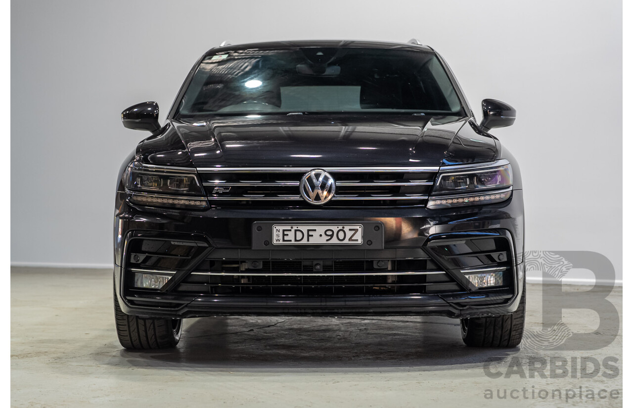 08/2019 Volkswagen Tiguan 162 TSI HIGHLINE (AWD) 5NA MY19 4d Wagon Deep Black 2.0L