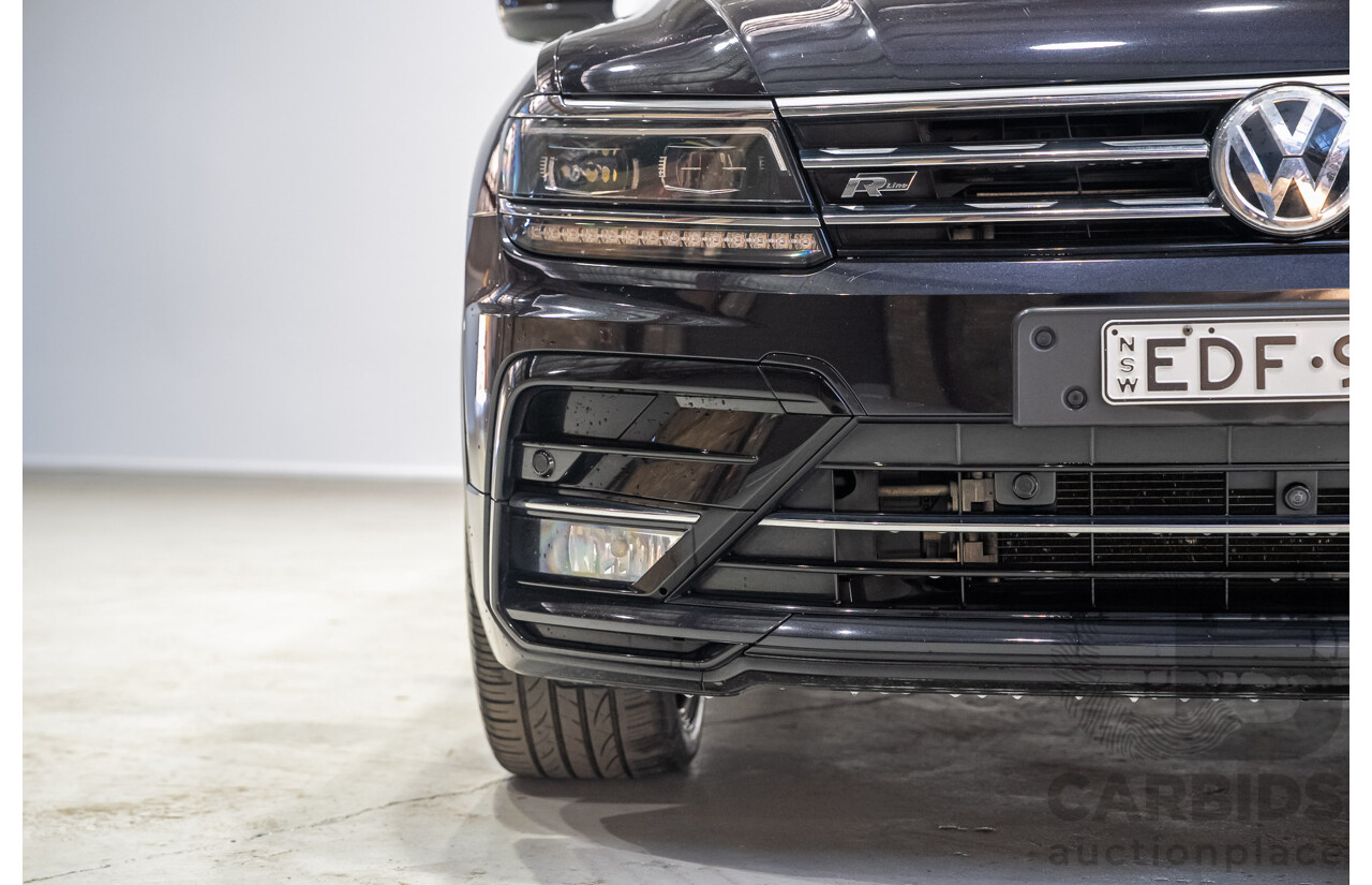 08/2019 Volkswagen Tiguan 162 TSI HIGHLINE (AWD) 5NA MY19 4d Wagon Deep Black 2.0L