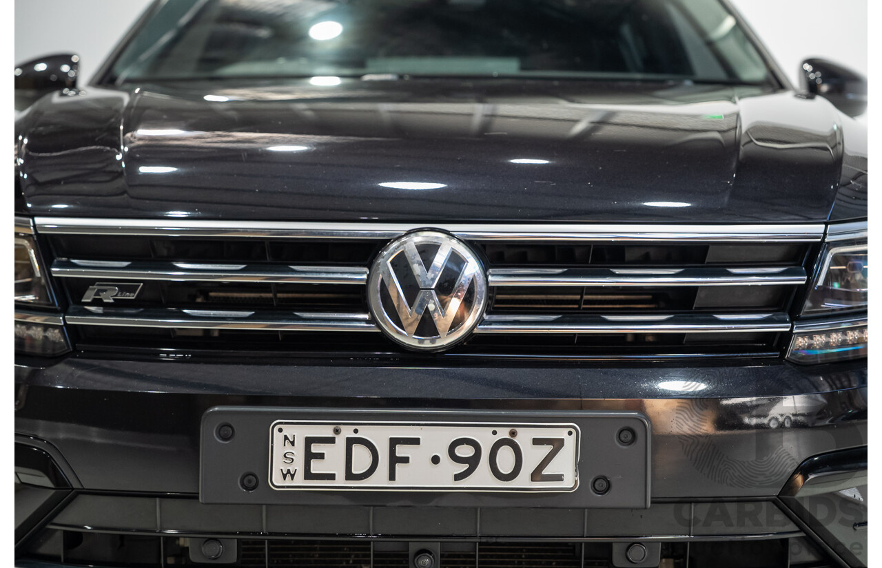 08/2019 Volkswagen Tiguan 162 TSI HIGHLINE (AWD) 5NA MY19 4d Wagon Deep Black 2.0L
