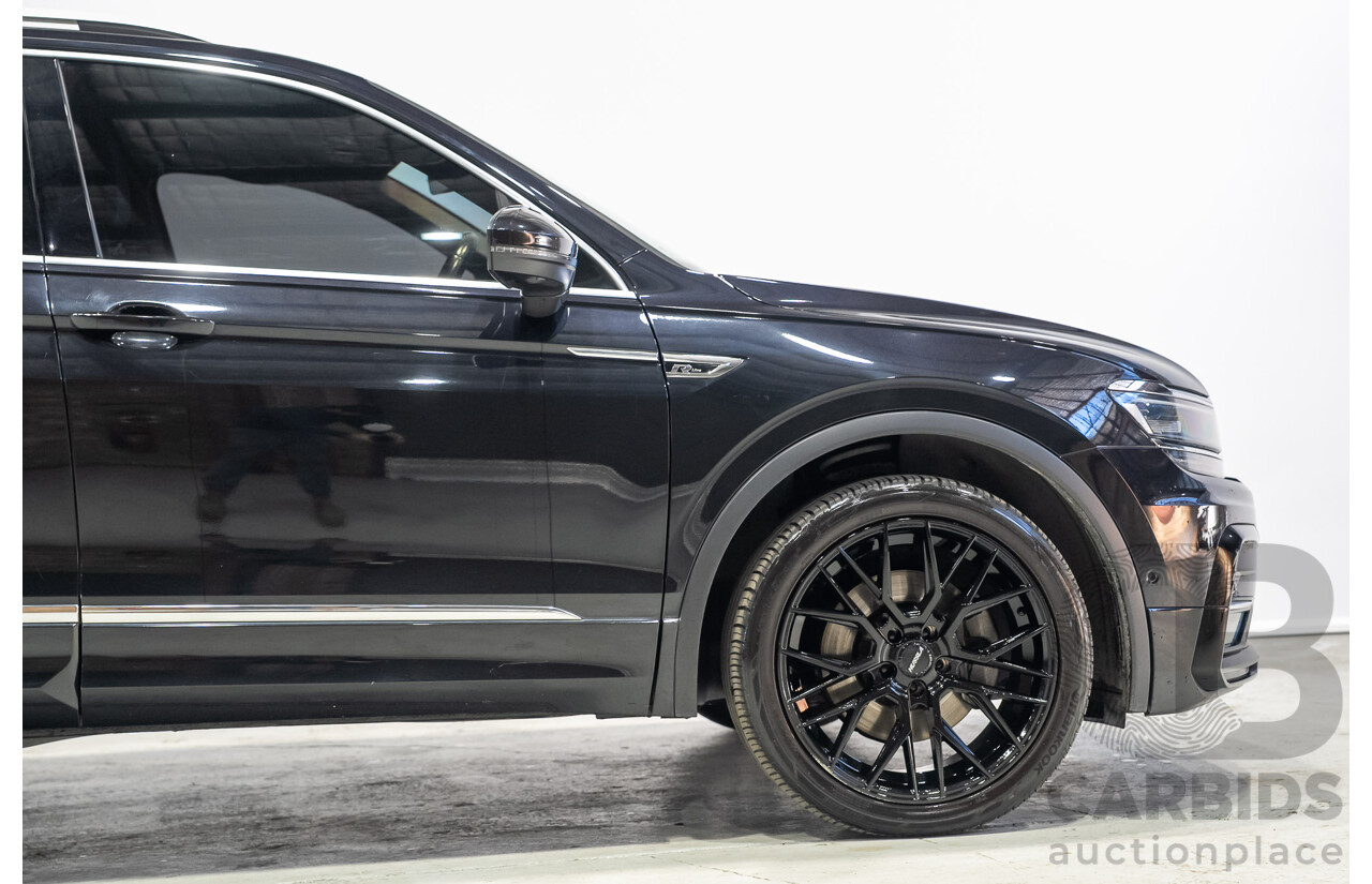 08/2019 Volkswagen Tiguan 162 TSI HIGHLINE (AWD) 5NA MY19 4d Wagon Deep Black 2.0L