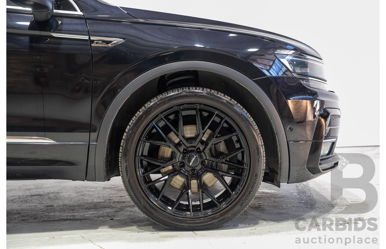 08/2019 Volkswagen Tiguan 162 TSI HIGHLINE (AWD) 5NA MY19 4d Wagon Deep Black 2.0L