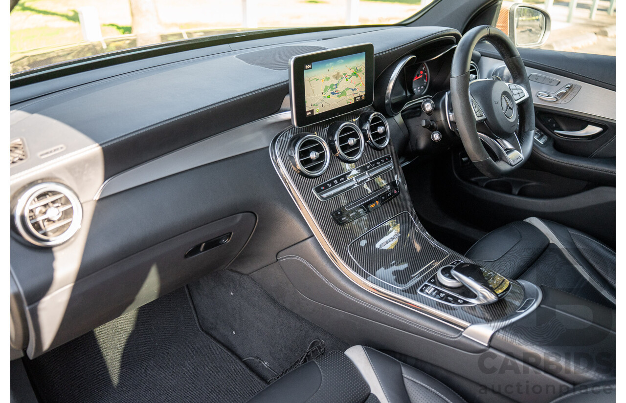 10/2018 Mercedes-AMG GLC63S 4MATIC+ (AWD) X253 MY19.5 4d Wagon Cavansite Metallic Blue 4.0L