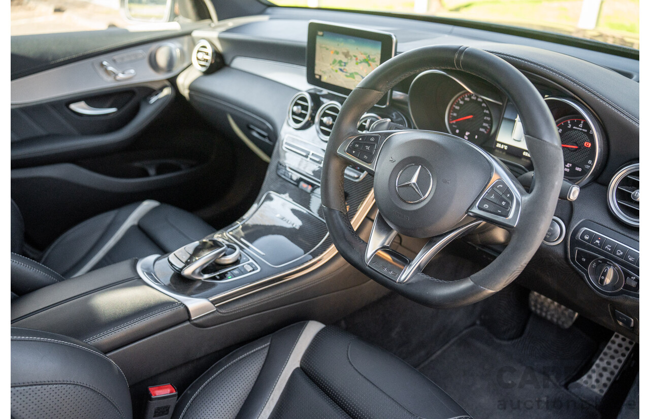 10/2018 Mercedes-AMG GLC63S 4MATIC+ (AWD) X253 MY19.5 4d Wagon Cavansite Metallic Blue 4.0L