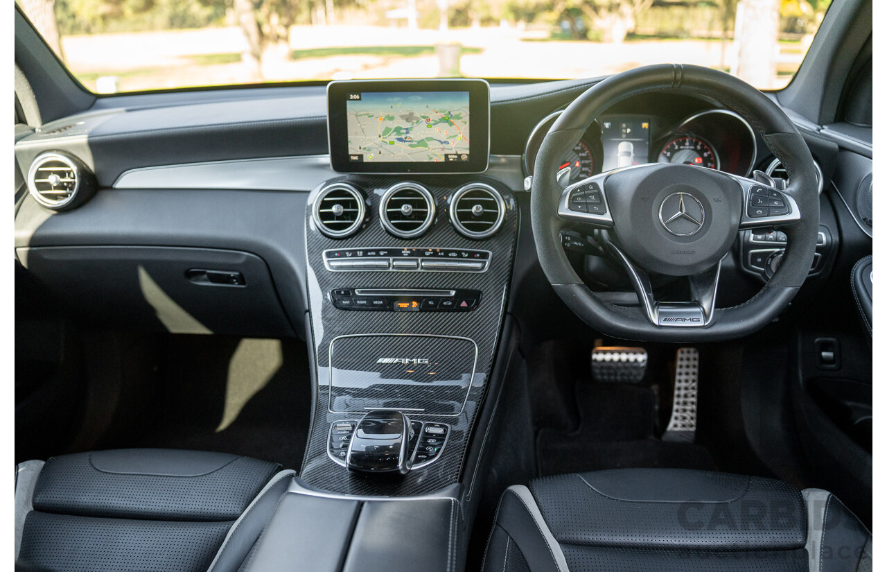 10/2018 Mercedes-AMG GLC63S 4MATIC+ (AWD) X253 MY19.5 4d Wagon Cavansite Metallic Blue 4.0L