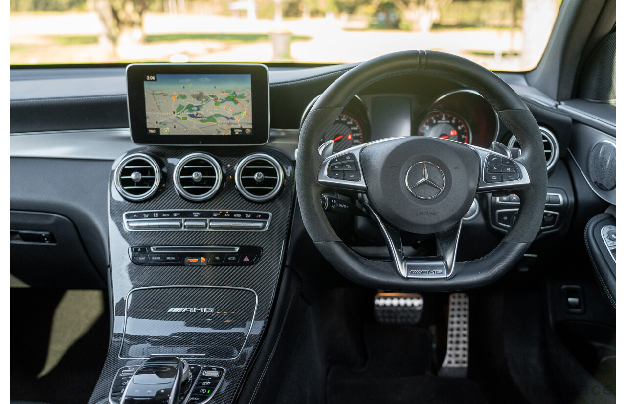 10/2018 Mercedes-AMG GLC63S 4MATIC+ (AWD) X253 MY19.5 4d Wagon Cavansite Metallic Blue 4.0L