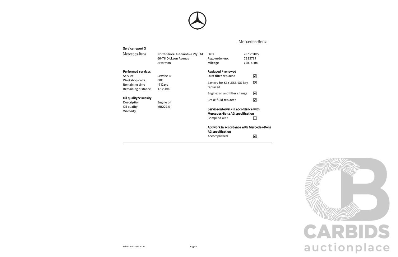 10/2018 Mercedes-AMG GLC63S 4MATIC+ (AWD) X253 MY19.5 4d Wagon Cavansite Metallic Blue 4.0L